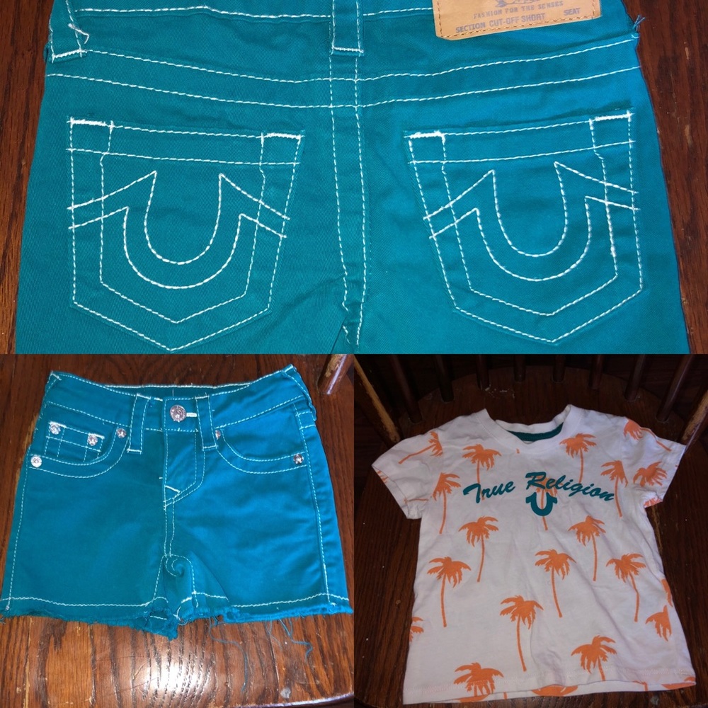 A true religion outfit for girls size 3t